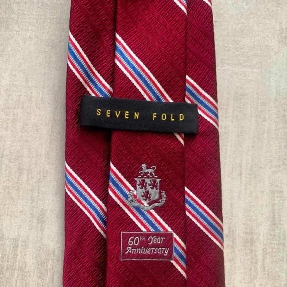 Robert Talbott Rare 60th Anniversary Seven Fold Tie